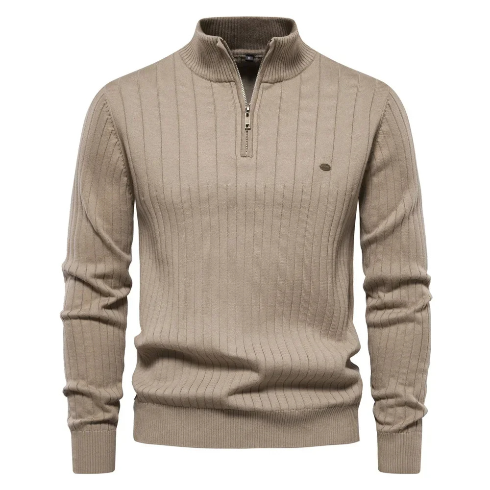 Reißman - Eleganter Pullover mit Reißverschluss Herren – Modern & Bequem