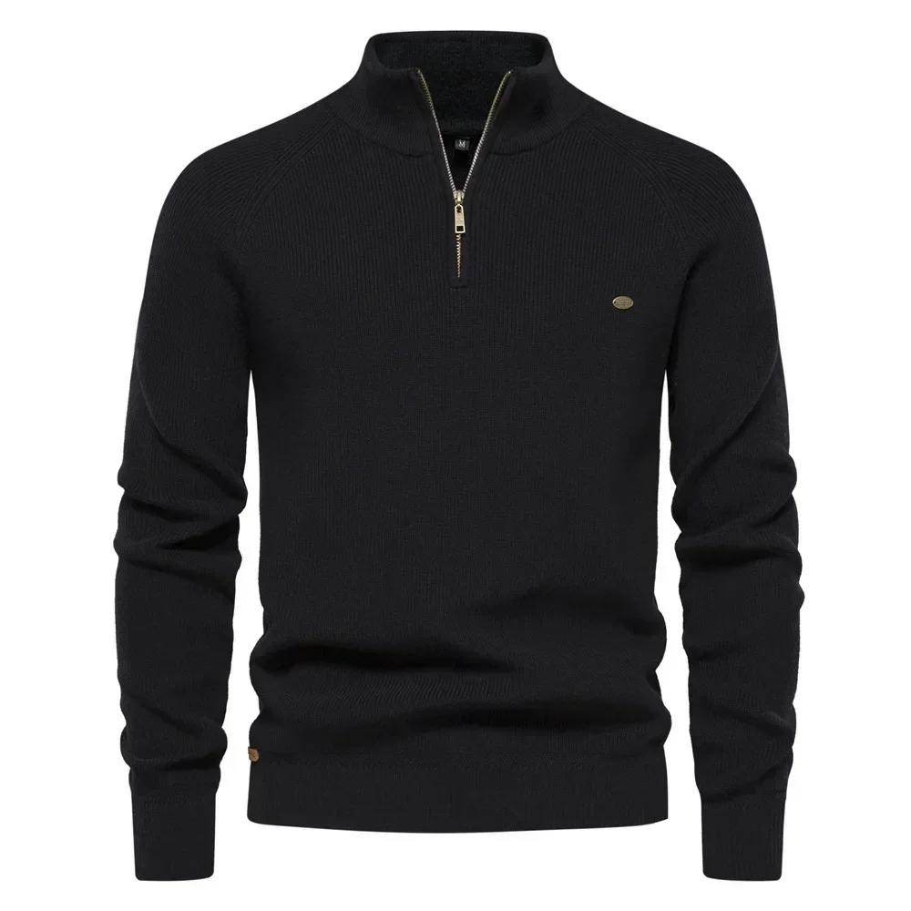 Reißman - Eleganter Pullover mit Reißverschluss Herren – Modern & Bequem