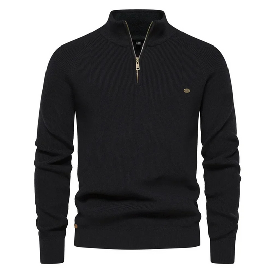 Reißman - Eleganter Pullover mit Reißverschluss Herren – Modern & Bequem