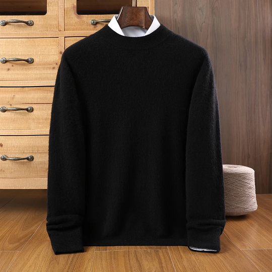 Feinher - Wollpullover Herren – Bequemer Strickpullover für Alltag & Büro