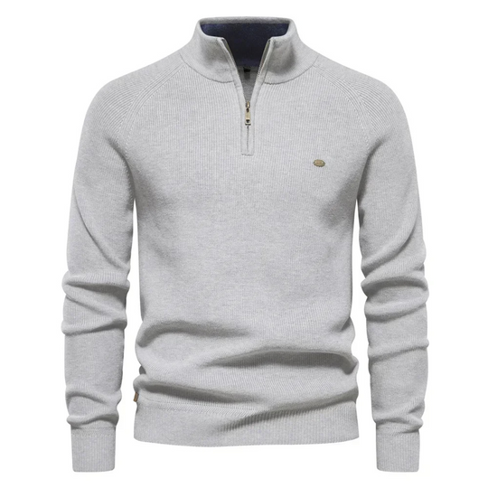 Reißman - Eleganter Pullover mit Reißverschluss Herren – Modern & Bequem