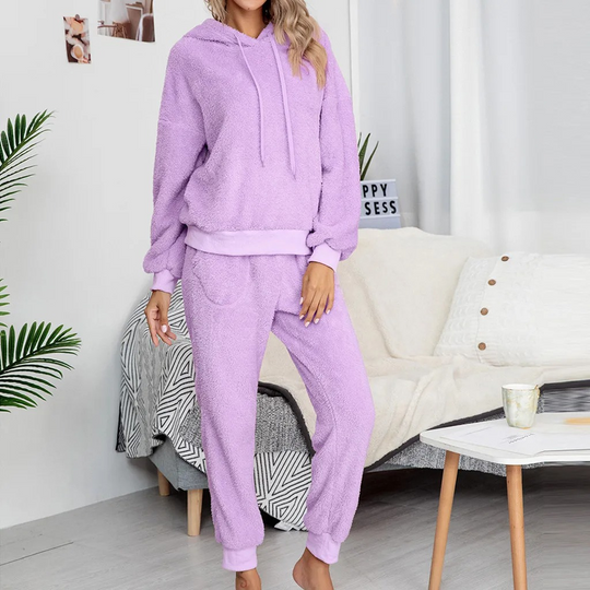 Zartmut - Damen Hausanzug – Weiches Hoodie und Jogger Set für Zuhause