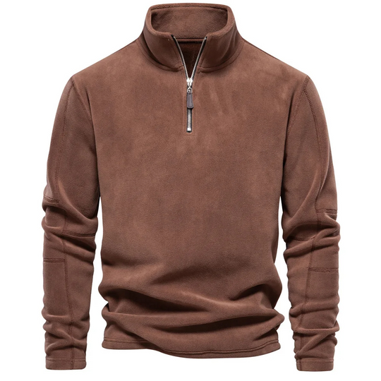 Fröstor - Funktionaler Pullover mit Reißverschluss Herren – Ideal für Outdoor & Freizeit