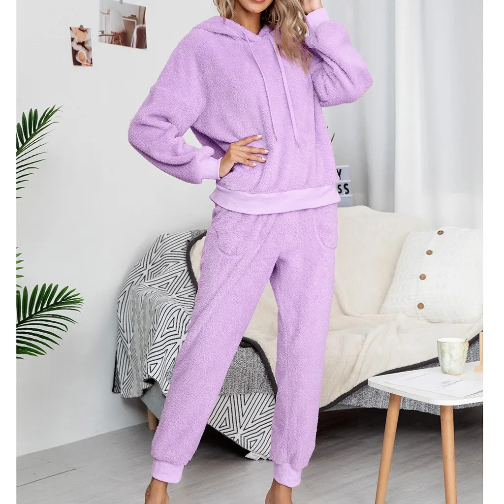 Zartmut - Damen Hausanzug – Weiches Hoodie und Jogger Set für Zuhause