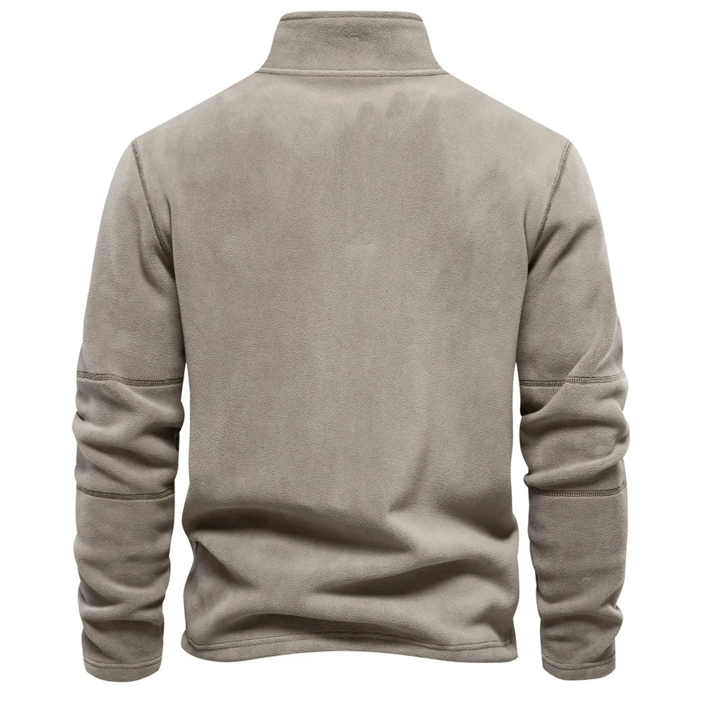 Fröstor - Funktionaler Pullover mit Reißverschluss Herren – Ideal für Outdoor & Freizeit