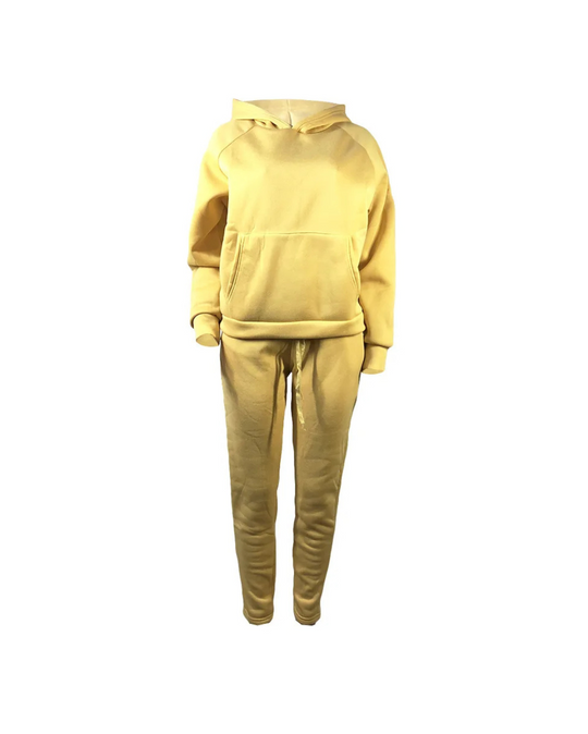 Glorina - Damen Hausanzug – Bequemes Hoodie und Jogger Set