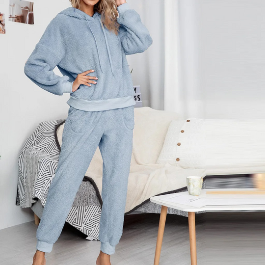 Zartmut - Damen Hausanzug – Weiches Hoodie und Jogger Set für Zuhause