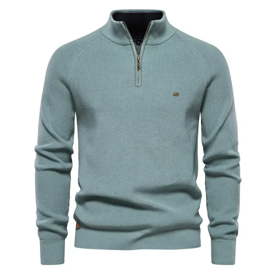 Reißman - Eleganter Pullover mit Reißverschluss Herren – Modern & Bequem