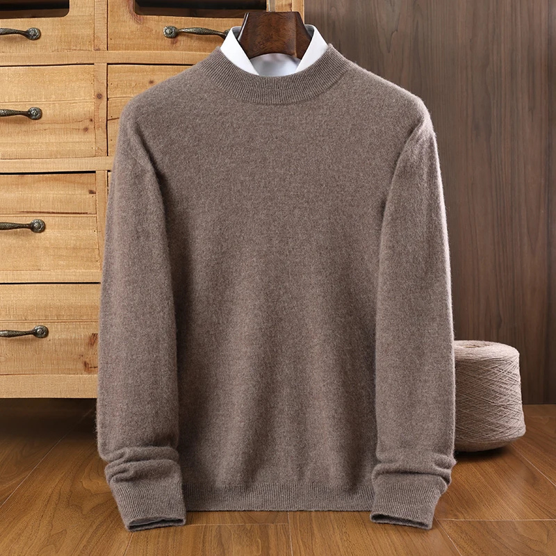 Feinher - Wollpullover Herren – Bequemer Strickpullover für Alltag & Büro