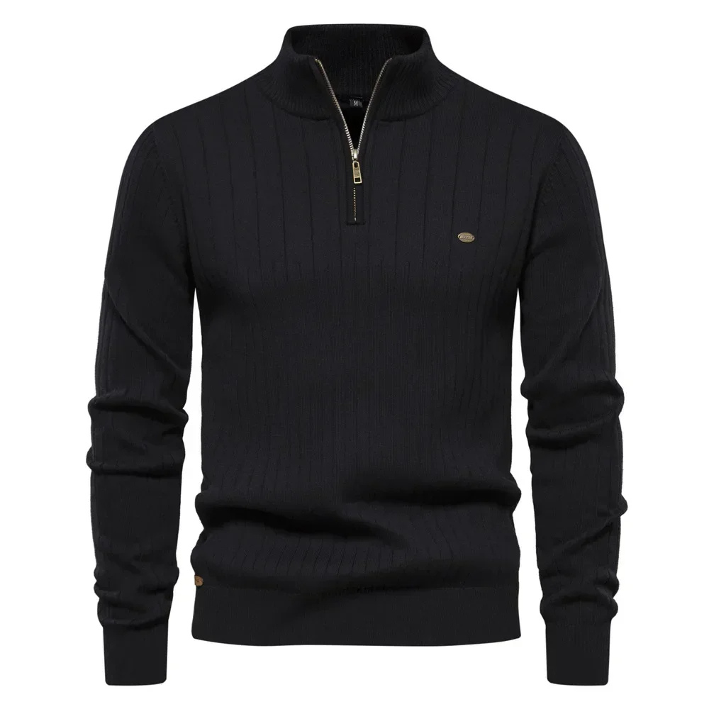 Reißman - Eleganter Pullover mit Reißverschluss Herren – Modern & Bequem