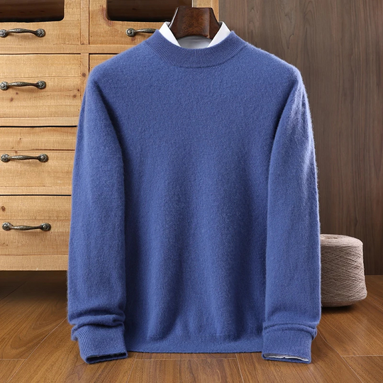 Feinher - Wollpullover Herren – Bequemer Strickpullover für Alltag & Büro