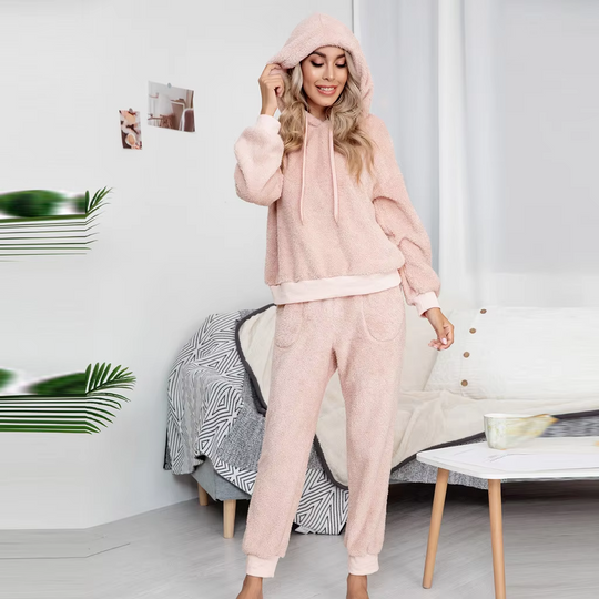 Zartmut - Damen Hausanzug – Weiches Hoodie und Jogger Set für Zuhause